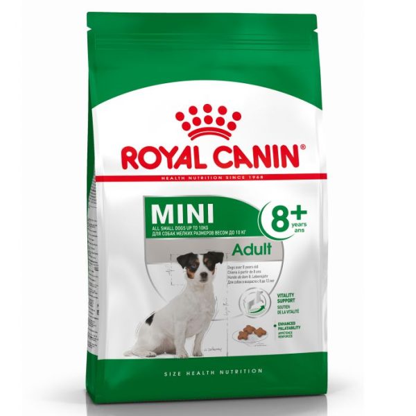 Royal Canin Mini Adult 8+ Dry Dog Food 8kg