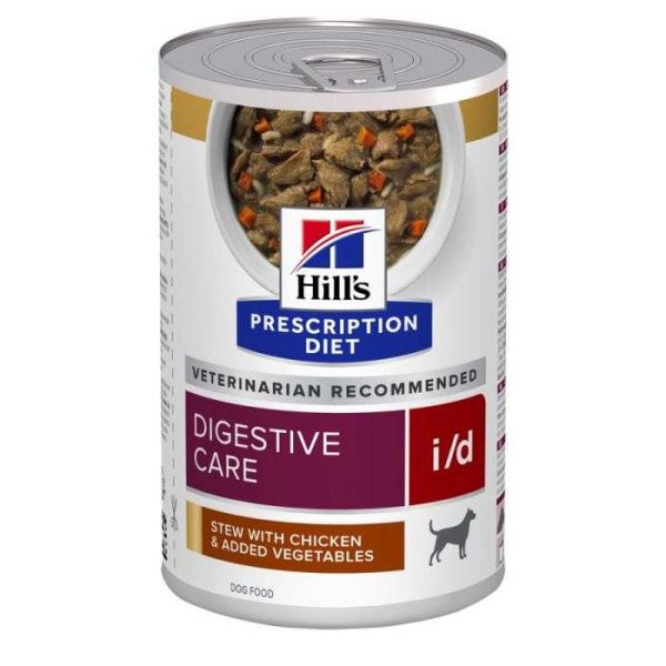 Hill's Prescription Diet i/d Digestive Care Wet Dog Food Stew 12x354g Can