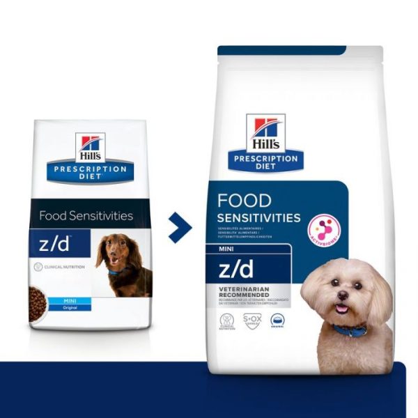 Hill's Prescription Diet z/d Food Sensitivities Mini Dog Dry Food - Image 9