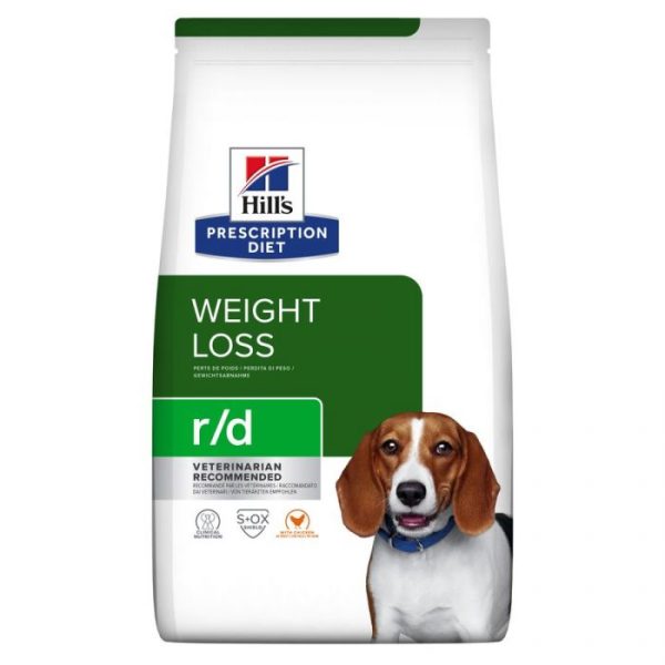 Hill's Prescription Diet r/d Weight Reduction Dog Food Dry with Chicken