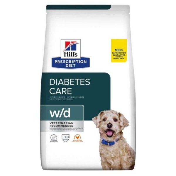 Hill's Prescription Diet w/d Diabetes Care Dry Dog Food with Chicken