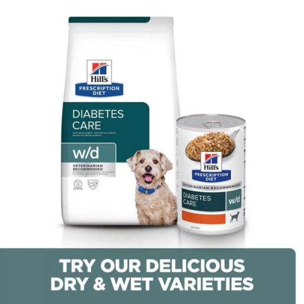 Hill's Prescription Diet w/d Diabetes Care Dry Dog Food with Chicken - Image 9