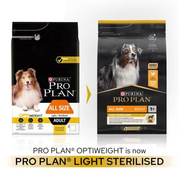 Purina Pro Plan Light/Sterilised Adult Dog - Dry Food with Chicken - Image 7