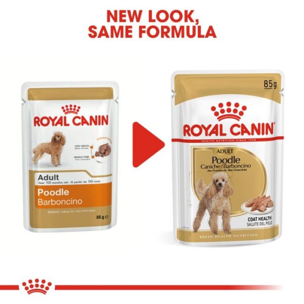 Royal Canin Poodle Adult Wet Dog Food (in Loaf) 12x85g Pouches - Image 5