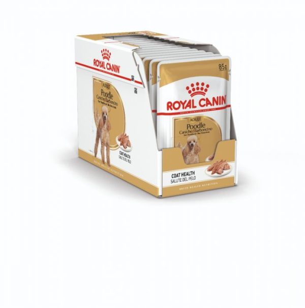 Royal Canin Poodle Adult Wet Dog Food (in Loaf) 12x85g Pouches - Image 2