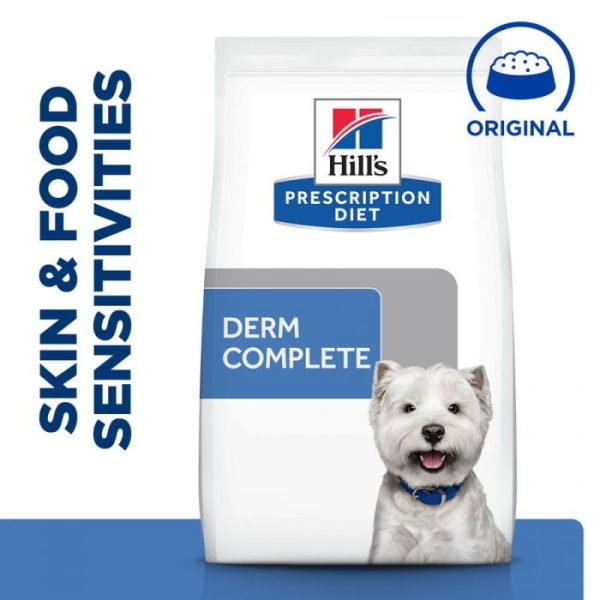 Hill's Prescription Diet Derm Complete Mini Dry Dog Food - Image 2