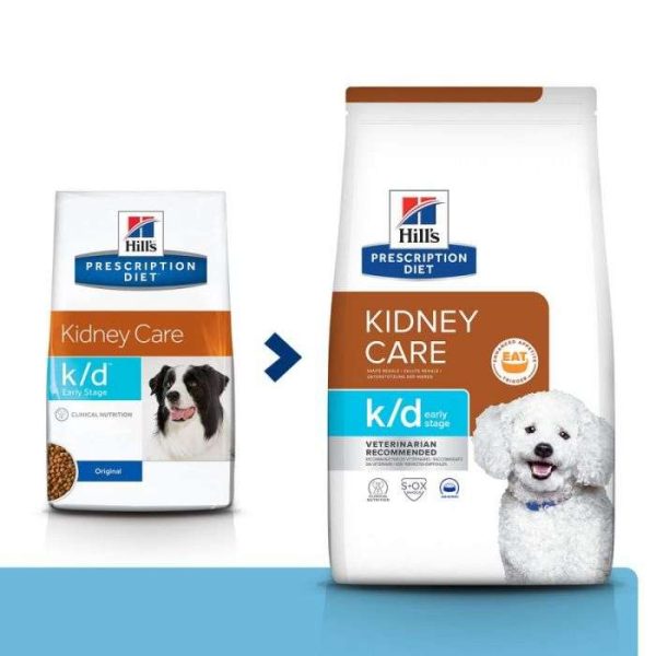 Hill's Prescription Diet k/d Early Stage Kidney Care Dry Dog Food - Image 3