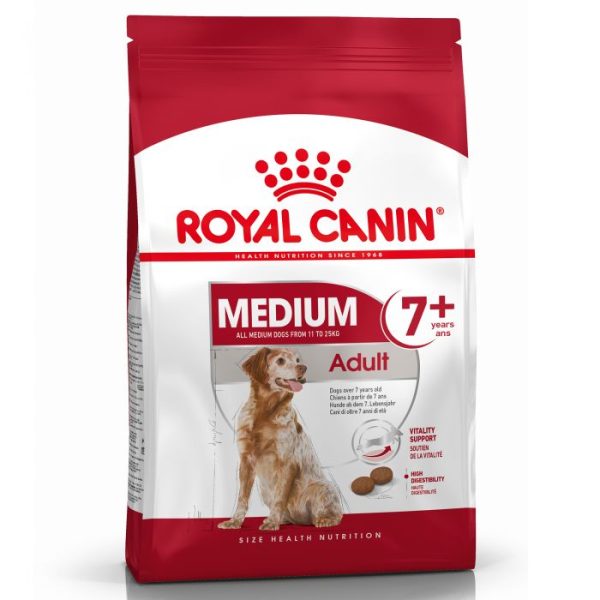 Royal Canin Medium Adult 7+ Dry Dog Food 15kg