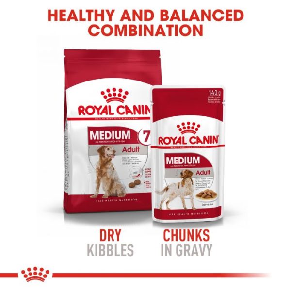 Royal Canin Medium Adult 7+ Dry Dog Food 15kg - Image 2