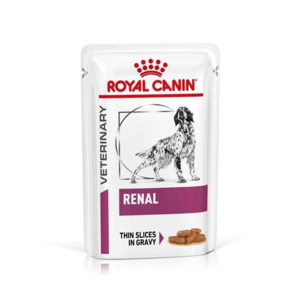 Royal Canin Renal Dog Food Wet (in Gravy) 48x100g Pouches