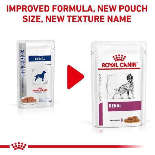 Royal Canin Renal Dog Food Wet (in Gravy) 48x100g Pouches - Image 3