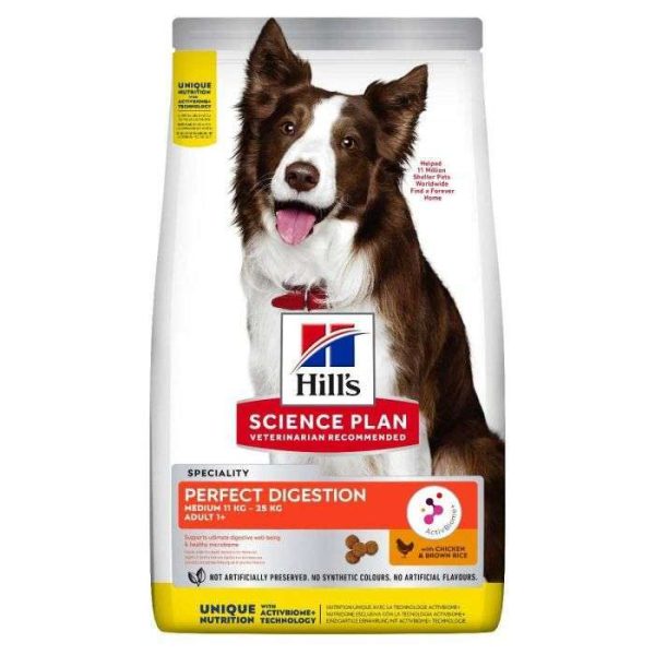 Hill's Science Plan Perfect Digestion Adult Medium Dog Food Chicken