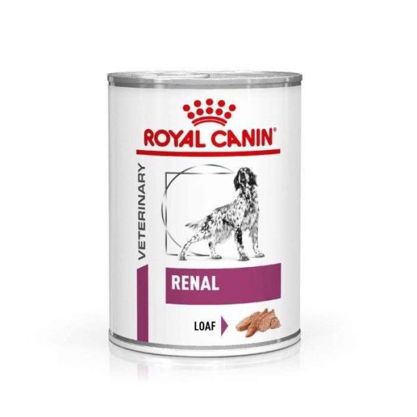 Royal Canin Renal Dog Food - Wet (Loaf) 12x410g Cans