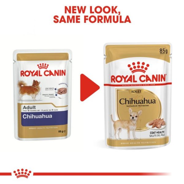 Royal Canin Chihuahua Adult Wet Dog Food (in Loaf) 12x85g - Image 7