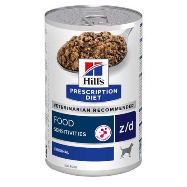 Hill's Prescription Diet Z/D Food Sensitivities Wet Dog Food 12x370g