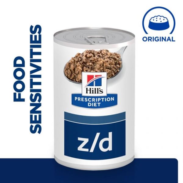 Hill's Prescription Diet Z/D Food Sensitivities Wet Dog Food 12x370g - Image 2