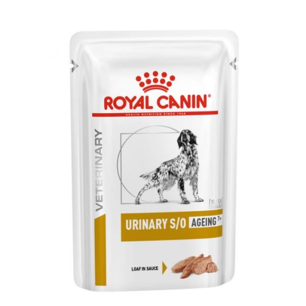 Royal Canin Urinary S/O Ageing 7+ Dog Food Wet (Loaf) 48x85g