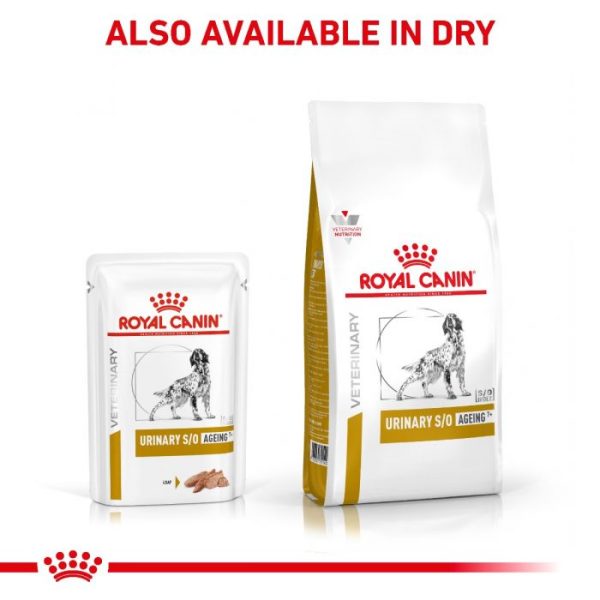 Royal Canin Urinary S/O Ageing 7+ Dog Food Wet (Loaf) 48x85g - Image 3