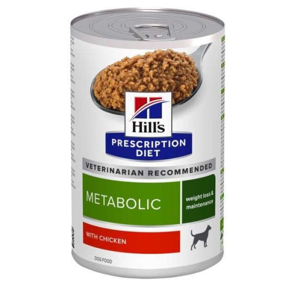 Hill's Prescription Diet Metabolic Dog Food with Chicken Wet 12x370g