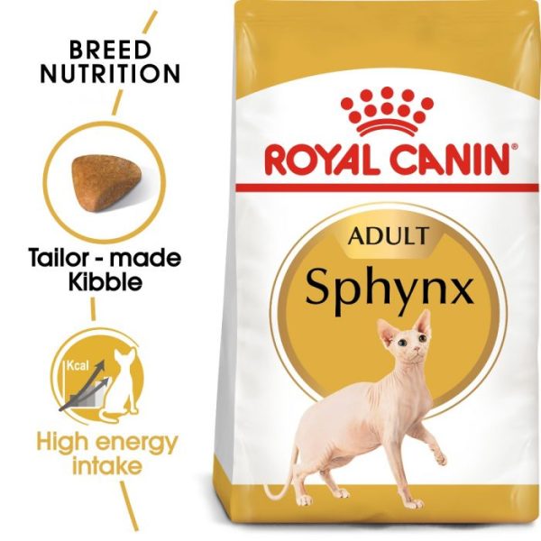 Royal Canin Sphynx Adult Dry Cat Food 10kg - Image 2