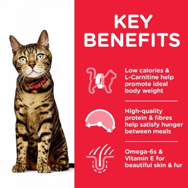 Hill's Science Plan Adult 1-6 Light Dry Cat Food Tuna Flavor - Image 3