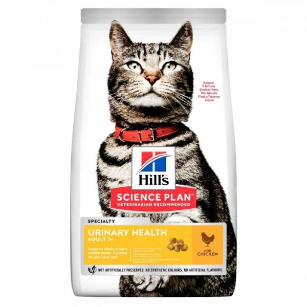 Hill's Science Plan Adult 1+ Urinary Health Dry Cat Food Chicken Flavor