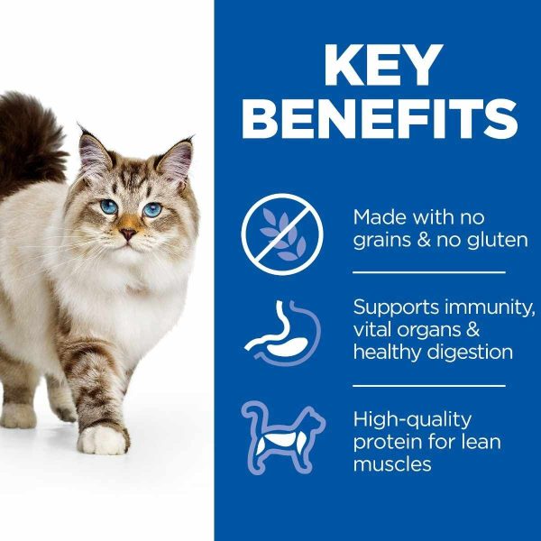 Hill's Science Plan No Grain Adult 1-6 Dry Cat Food Chicken Flavor 1.5kg - Image 2
